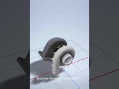 Турбокомпрессор 3787604 ISB 6.7L Cummins Дизельный грузовик HE300VG G25-550